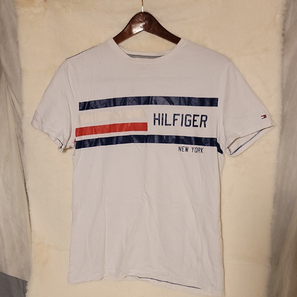 Tommy Hilfiger White Short Sleeve Tee